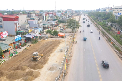 Hà Nội: phân luồng tổ chức giao thông Quốc lộ 1A
