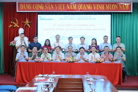 Tổng Công ty Vận tải Hà Nội phát động đợt thi đua cao điểm