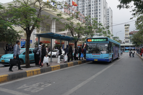 Transerco phục vụ 245.532 lượt hành khách đi xe buýt trong kỳ nghỉ Tết Dương lịch