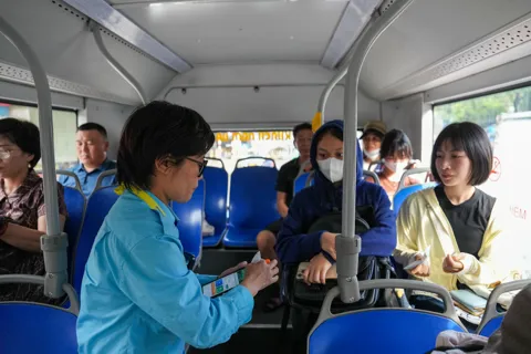 Hà Nội: chất lượng dịch vụ trên các tuyến buýt tiếp tục được nâng cao
