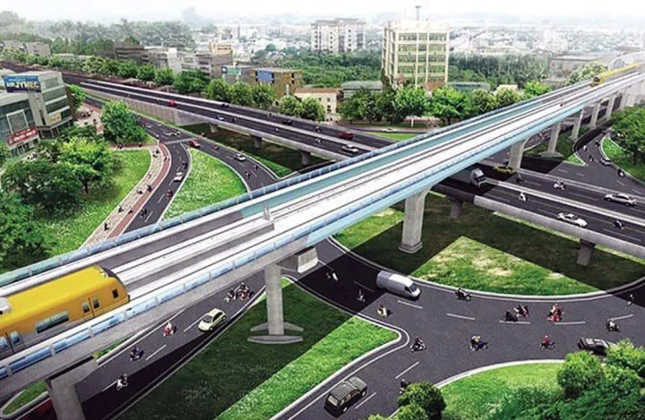 Hà Nội: tuyến đường sắt đô thị số 5 đi qua 19 phường, xã