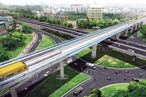 Hà Nội: tuyến đường sắt đô thị số 5 đi qua 19 phường, xã 
