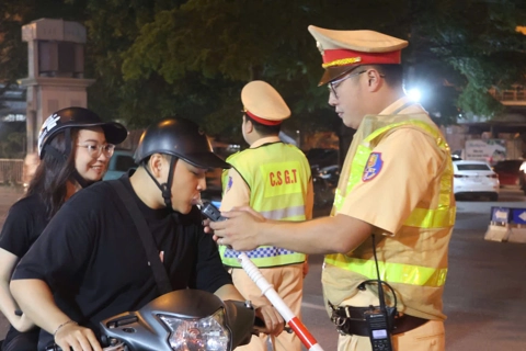 Hà Nội: tăng cường kiểm soát vi phạm, giữ vững trật tự, an toàn giao thông
