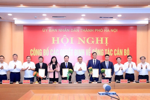 Ban QLDA đầu tư xây dựng công trình giao thông thành phố Hà Nội có 2 tân phó giám đốc