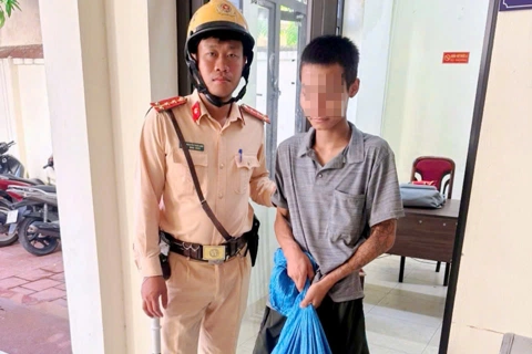 CSGT Hà Nội bắt giữ đối tượng trộm cắp tài sản 