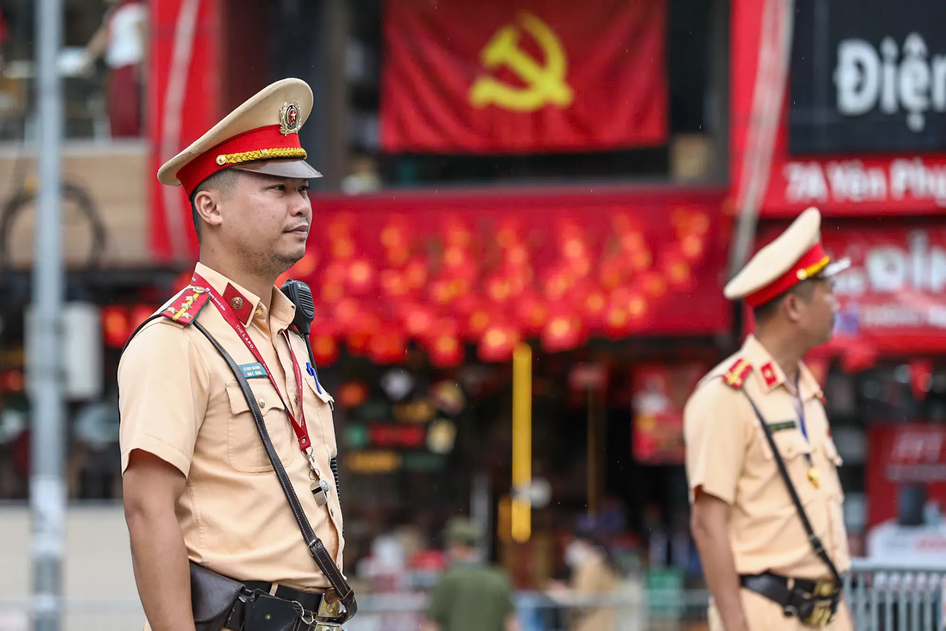 Hà Nội: phân luồng giao thông phục vụ Triển lãm thành tựu kinh tế - xã hội