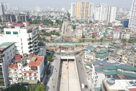 Hà Nội: hoàn thành hầm chui Kim Đồng - Giải Phóng vào đầu năm 2026
