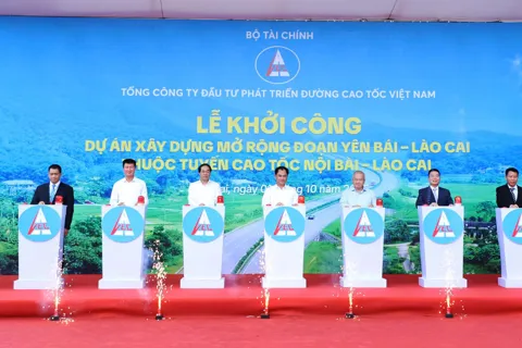 Khởi công dự án mở rộng đoạn Yên Bái - Lào Cai thuộc cao tốc Nội Bài - Lào Cai