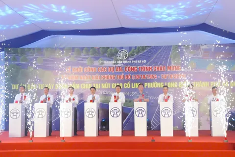 Hà Nội: khởi công dự án xây dựng hầm chui Cổ Linh
