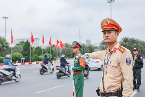 Hà Nội: cấm nhiều tuyến đường phục vụ Lễ ký Công ước của Liên hợp quốc
