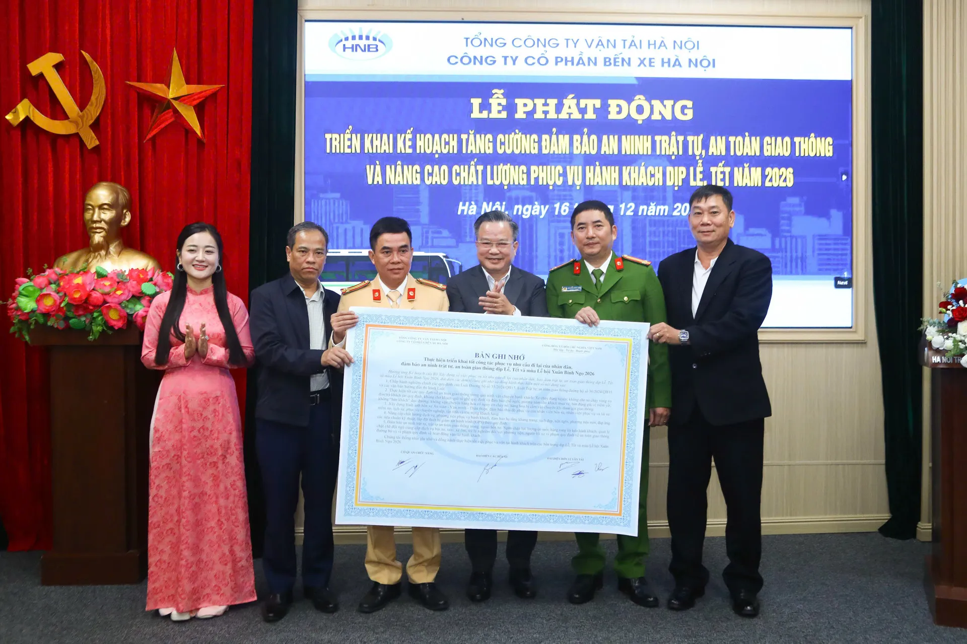 Bến xe Hà Nội quyết tâm nâng cao chất lượng phục vụ khách dịp Tết 2026