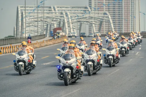 CSGT Hà Nội xây dựng phương án bảo đảm trật tự an toàn giao thông dịp Đại hội XIV của Đảng