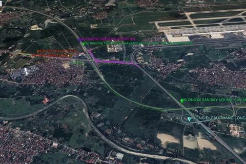 Điều chỉnh tổ chức giao thông nút giao Quốc lộ 2 -  dẫn ra Cao tốc Nội Bài - Lào Cai