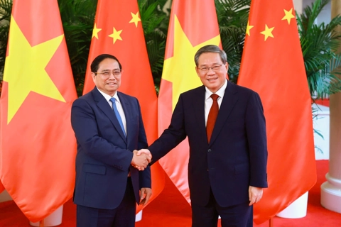 Thủ tướng Phạm Minh Chính hội đàm với Thủ tướng Trung Quốc Lý Cường