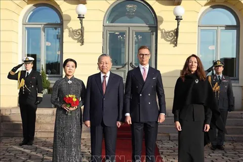 Lễ đón Tổng Bí thư Tô Lâm và Phu nhân thăm chính thức Cộng hòa Phần Lan

