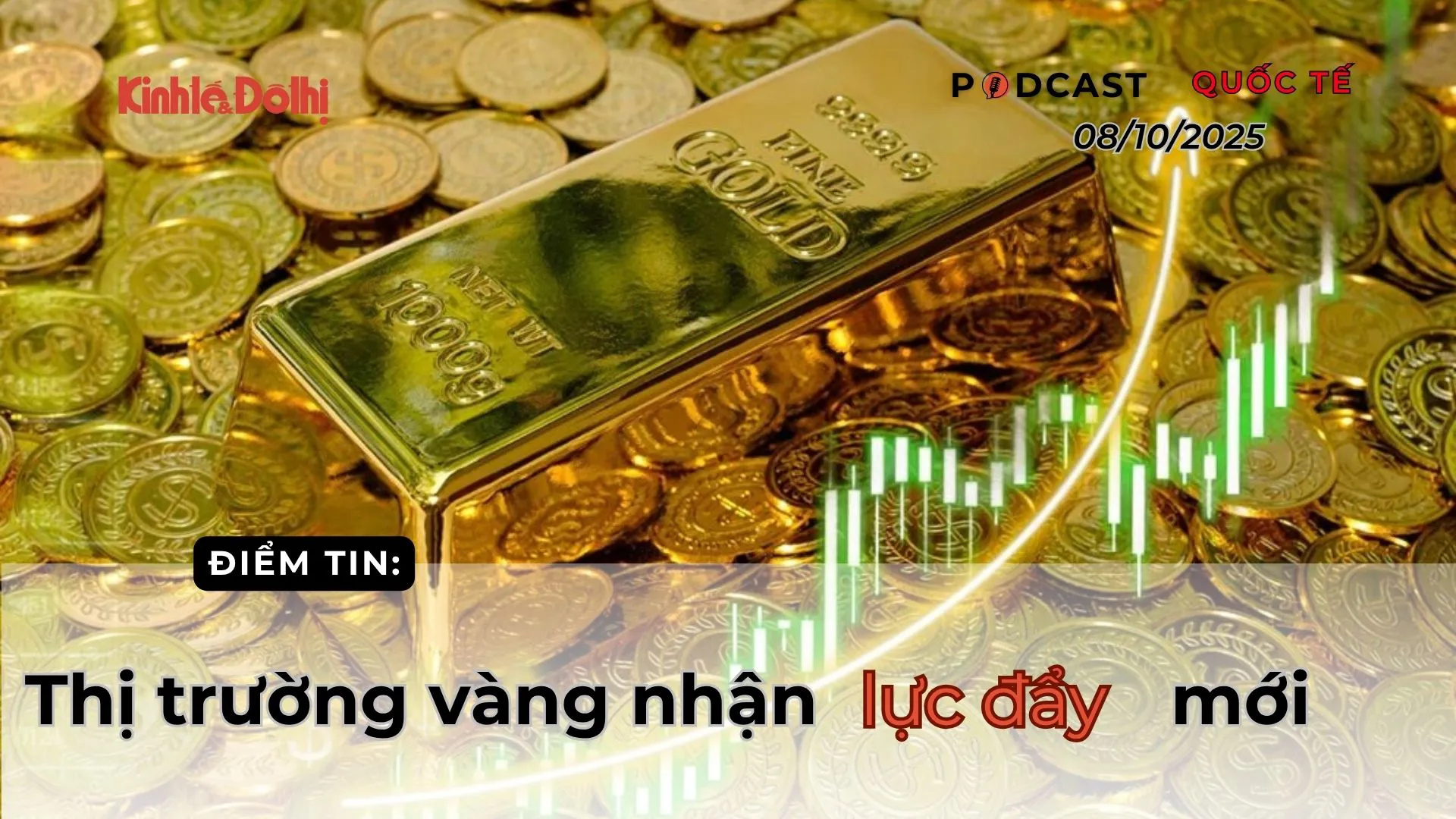 Điểm tin 8/10: thị trường vàng nhận lực đẩy mới
