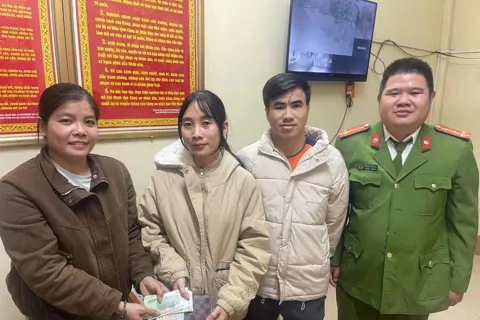 Bắc Ninh: người lao động gửi thư cảm ơn Đồn Công an Quang Châu