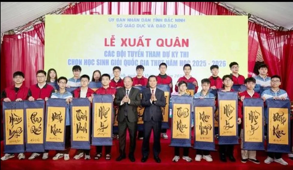 Bắc Ninh giành 174 giải tại kỳ thi học sinh giỏi quốc gia