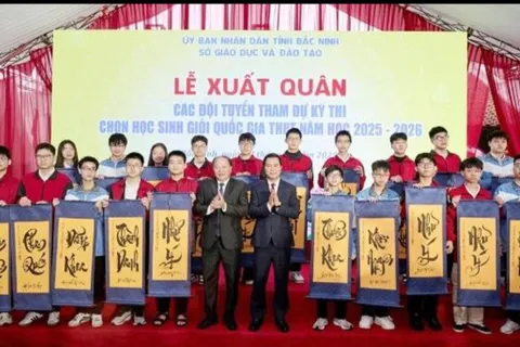 Bắc Ninh giành 174 giải tại kỳ thi học sinh giỏi quốc gia