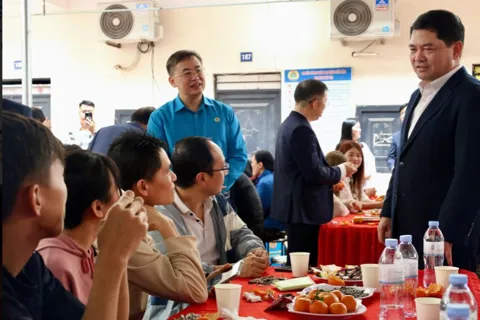 Bắc Ninh: ấm áp chương trình “Tết không xa nhà” dành cho công nhân nhà trọ