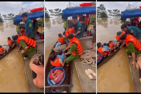 Bắc Ninh: chung tay hỗ trợ người dân vùng ngập lụt do ảnh hưởng bão số 11