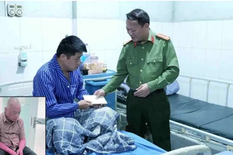 Lạng Sơn: một cán bộ công an bị thương khi khống chế đối tượng manh động