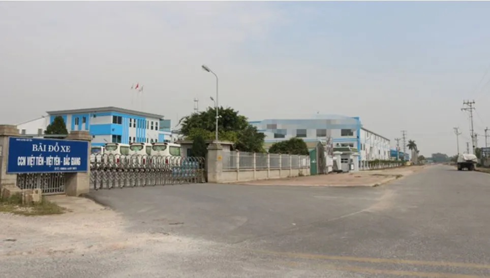 Bắc Ninh kiểm tra phản ánh doanh nghiệp xả thải gây ô nhiễm tại Cụm công nghiệp Việt Tiến