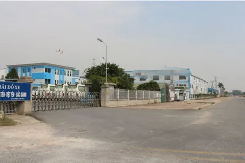 Bắc Ninh kiểm tra phản ánh doanh nghiệp xả thải gây ô nhiễm tại Cụm công nghiệp Việt Tiến