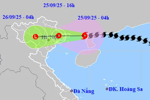 Tin mới nhất về bão số 9: Di chuyển nhanh, đang cách Móng Cái (Quảng Ninh) khoảng 170km