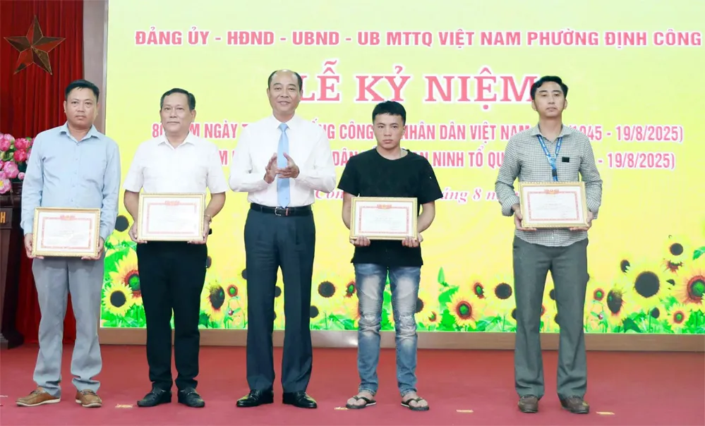 Công an phường Định Công làm tốt công tác phòng ngừa, đấu tranh hiệu quả với các loại tội phạm