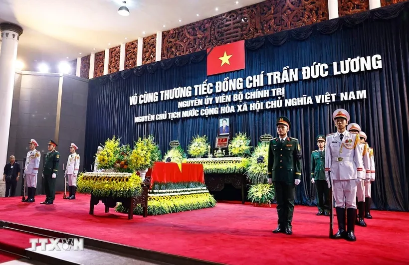 Cử hành trọng thể Lễ Quốc tang nguyên Chủ tịch nước Trần Đức Lương