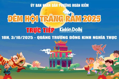 Xem trực tiếp Chương trình “Đêm hội Trăng rằm năm 2025"