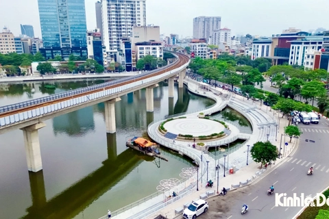 Diện mạo mới của hồ Hoàng Cầu sau khi cải tạo