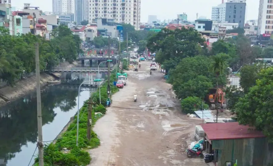 Quyết tâm “giải cứu” tuyến đường Nguyễn Cảnh Dị kéo dài