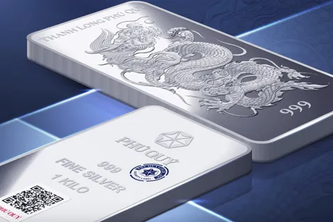 Giá bạc hôm nay 1/12: Bạc Phú Quý tiếp tục tăng mạnh, vượt mốc 2,2 triệu đồng/lượng