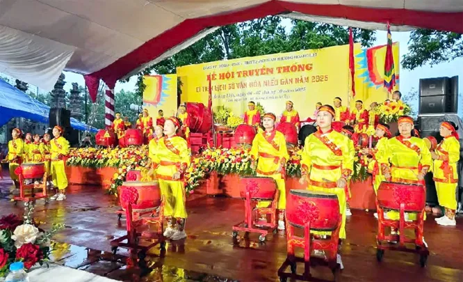 Phường Hoàng Liệt phát huy giá trị văn hóa truyền thống tại lễ hội miếu Gàn 2025