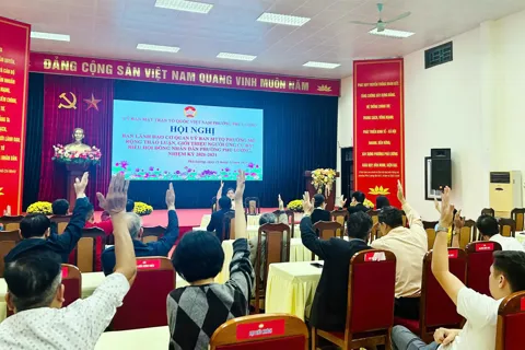 Phường Phú Lương đẩy mạnh tuyên truyền, tạo đồng thuận cao cho cuộc bầu cử