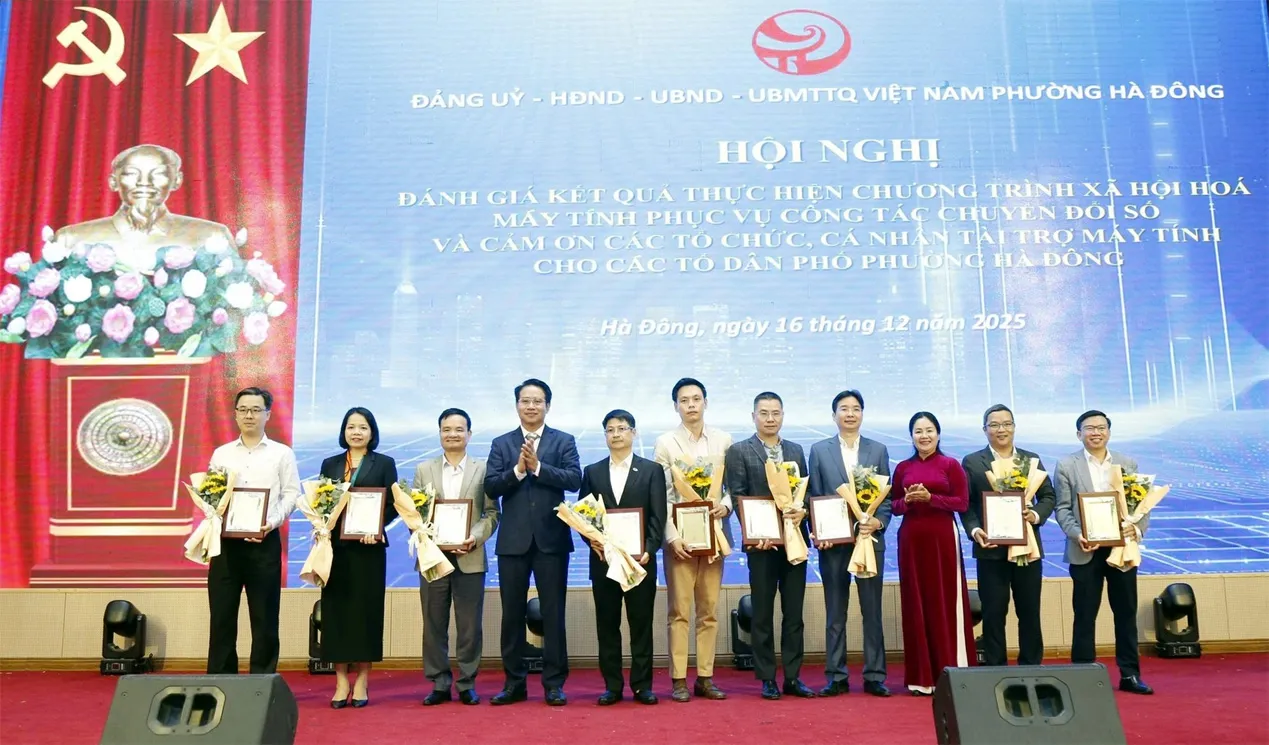 Hà Đông từng bước triển khai thí điểm mô hình “Tổ dân phố thông minh”