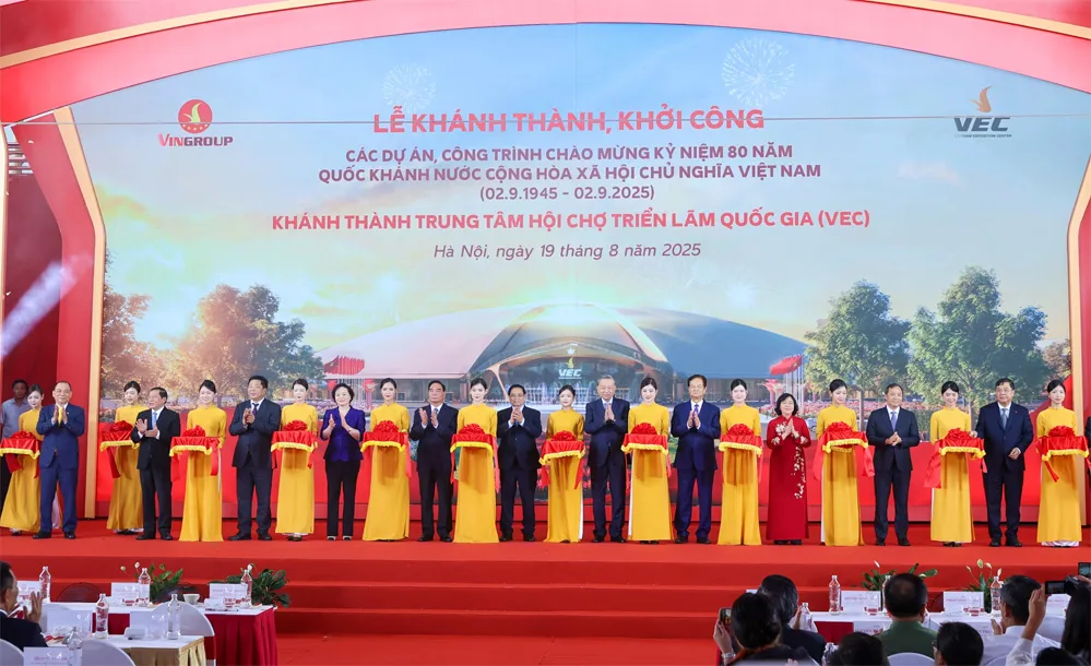 Toàn cảnh: Lễ khởi công, khánh thành đồng loạt 250 công trình, dự án mừng 80 năm Quốc khánh
