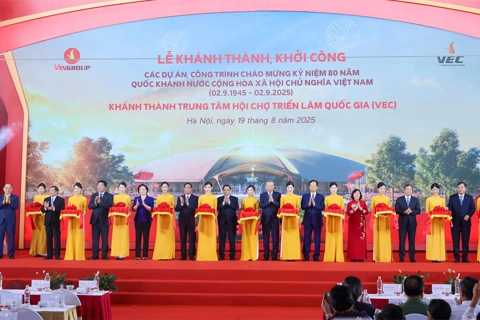Toàn cảnh: Lễ khởi công, khánh thành đồng loạt 250 công trình, dự án mừng 80 năm Quốc khánh
