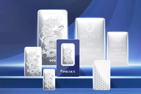 Giá bạc hôm nay 8/12: Bạc Phú Quý tiếp tục đi lên, đang trên mức 60,3 triệu đồng/kg
