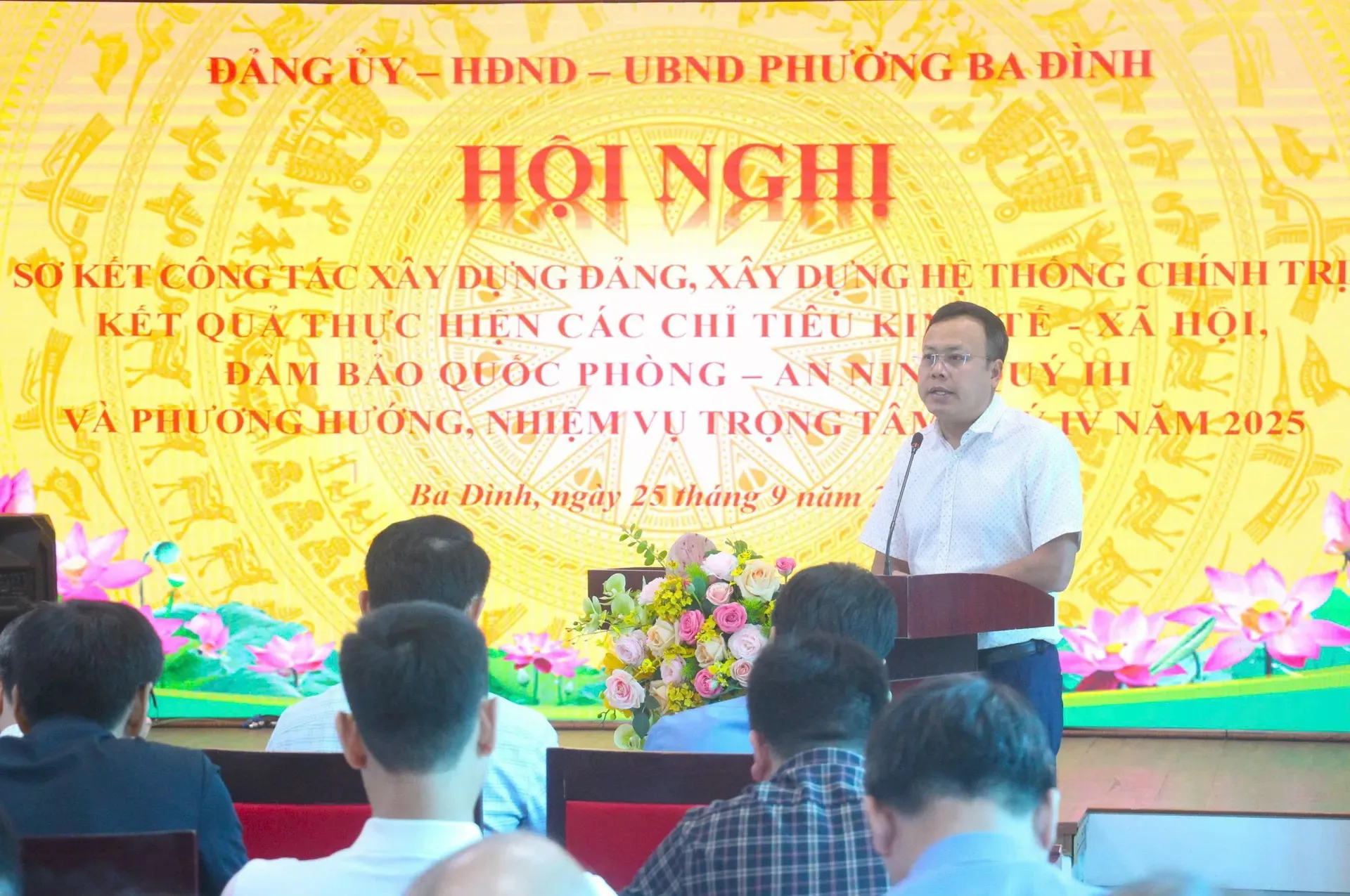 Phường Ba Đình: phát huy tinh thần đoàn kết, trách nhiệm trong triển khai các nhiệm vụ