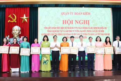 Quận Hoàn Kiếm: Lan tỏa giá trị tư tưởng, đạo đức, phong cách Hồ Chí Minh
