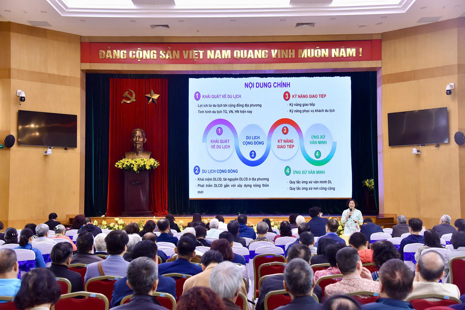 Phường Hoàn Kiếm: nâng cao kỹ năng ứng xử văn minh du lịch và du lịch cộng đồng