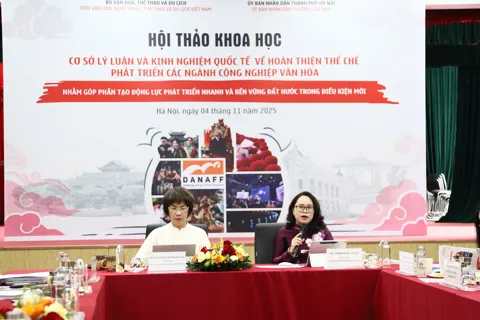 Tiếp tục hoàn thiện thể chế để phát triển các ngành công nghiệp văn hóa ở Việt Nam