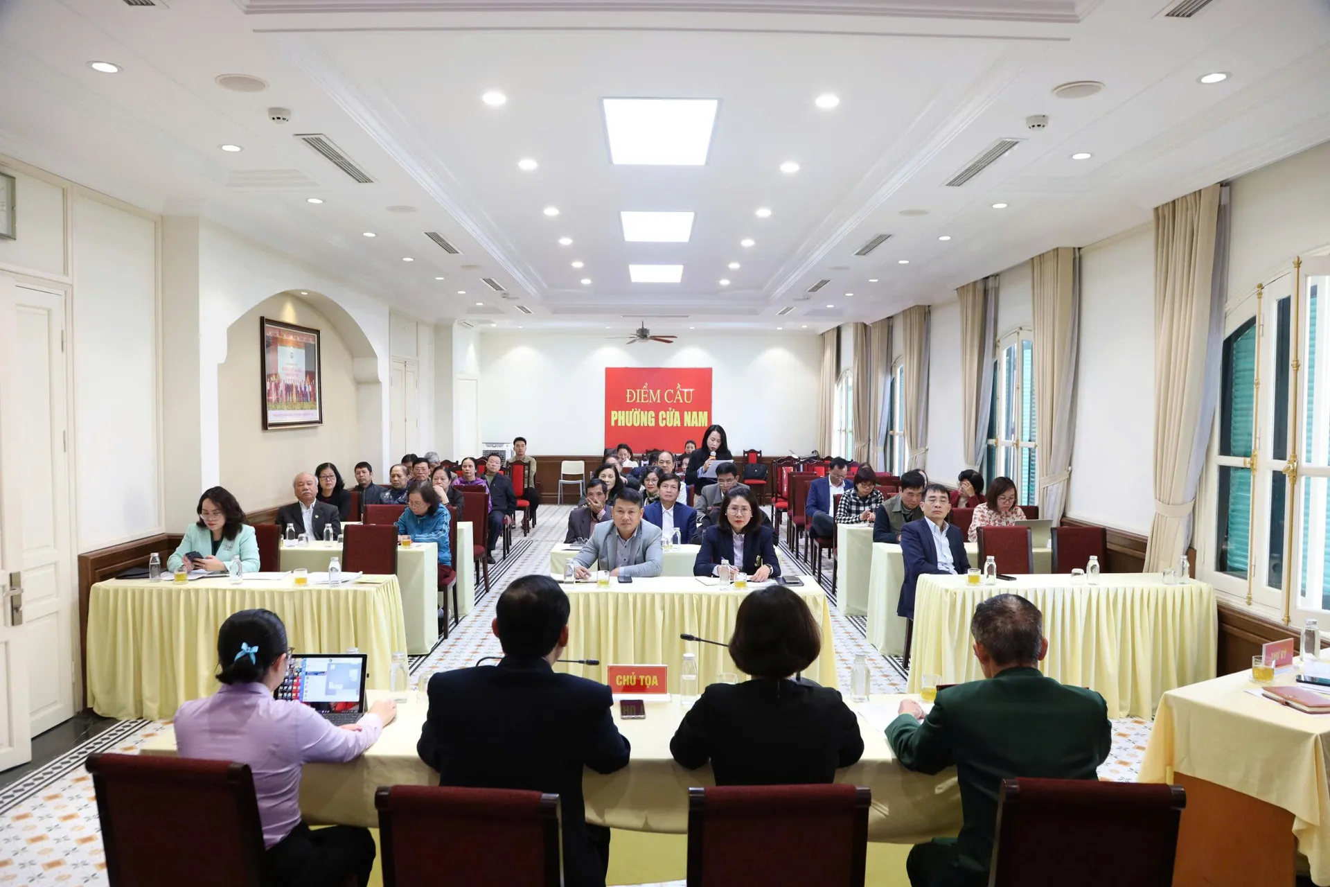 Phường Cửa Nam tổ chức hội nghị phản biện xã hội, tiếp nhận ý kiến của nhân dân