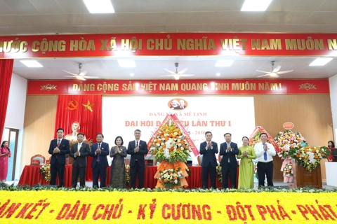 Đại hội đại biểu Đảng bộ xã Mê Linh lần thứ I, nhiệm kỳ 2025 - 2030