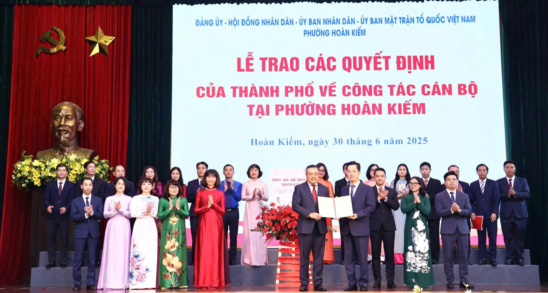 Đại hội đại biểu Đảng bộ phường Hoàn kiếm: xác định 3 khâu đột phá chiến lược