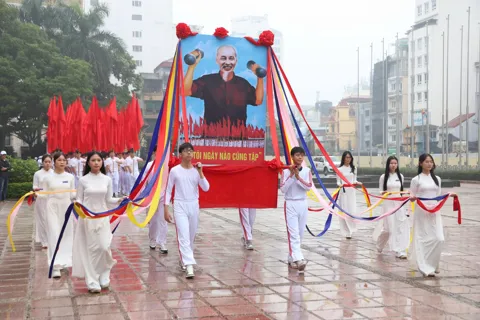 Phường Cửa Nam khai mạc Đại hội Thể dục Thể thao lần thứ I năm 2025