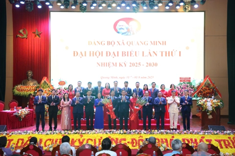 Đại hội đại biểu Đảng bộ xã Quang Minh lần thứ I, nhiệm kỳ 2025 - 2030